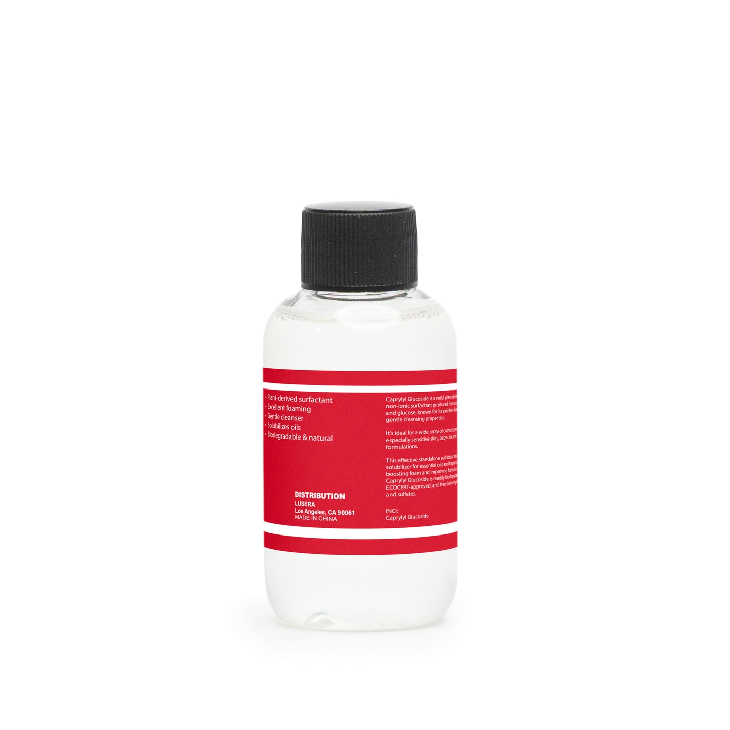 Caprylyl Glucoside | Plant-Based Non-Ionic Surfactant & Cleanser | 100% Natural Foaming Agent for DIY Skincare
