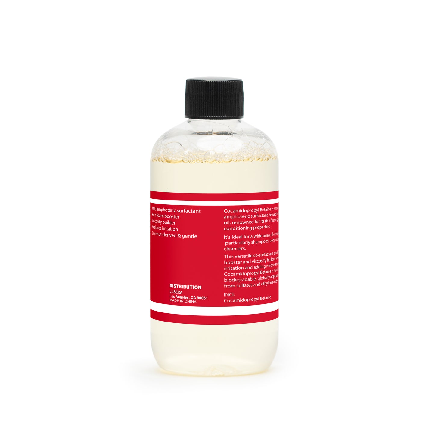 Cocamidopropyl Betaine | Coconut-Derived Surfactant | Cosmetic Grade CAPB for Shampoo Body Wash & Facial Cleansers