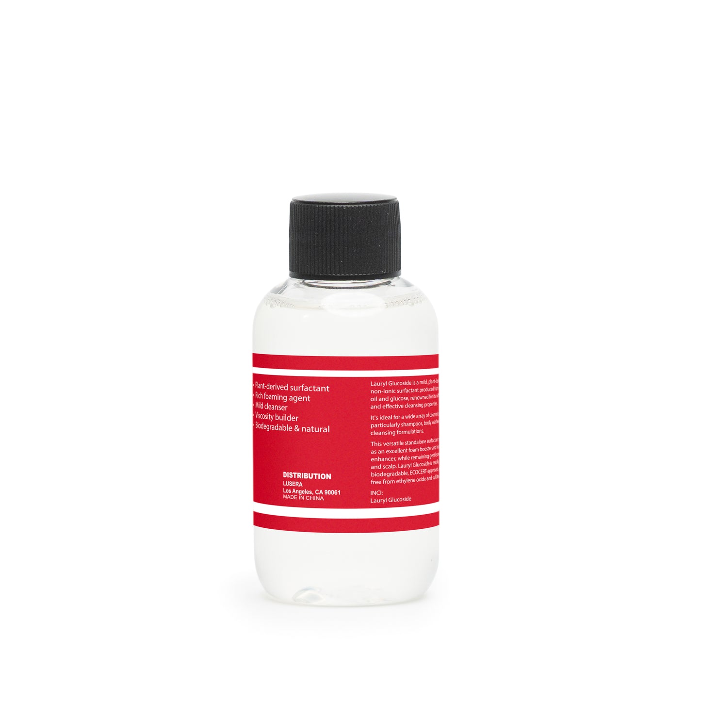 Lauryl Glucoside | Natural Surfactant for Shampoos & Body Wash | Plant-Based Non-Ionic Cleanser